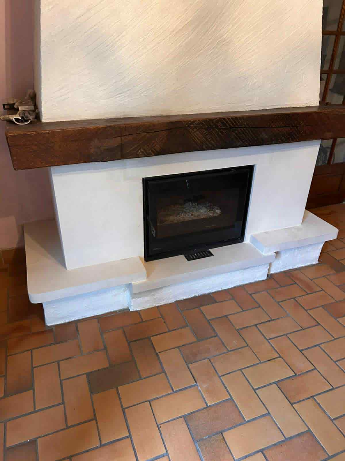 Cheminée foyer fermé